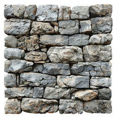 Fototapeta premium Intricate Details of a Weathered Stone Wall Showcasing Natural Beauty and Rugged Texture