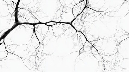 Obraz premium Intricate Veins of a Leaf - Detailed Macro Close-Up of Nature's Network | Cinematic Botanical Beauty