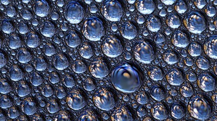 Enchanting Patterns: Water Droplets on Spiderweb Reflecting Cinematic Scenes - Ultra-Detailed Macro Photography