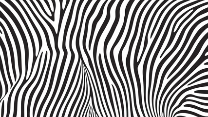 Fototapeta premium Mesmerizing Formation of Striped Zebras Standing Together in Ultra-Detailed Cinematic Image