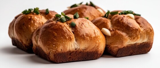 Delicious Garlic Bread  Baked Goods  Food Photography