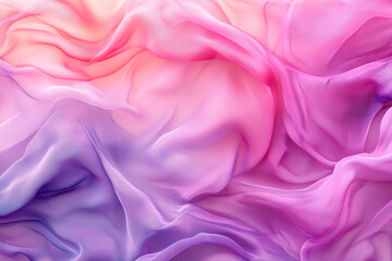 Obraz premium A smooth gradient background of flowing patterns of different colours. (Generative AI)
