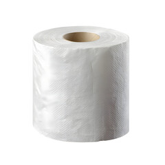 Household Paper Towel Roll for Cleaning and Sanitation, Isolated on Transparent Background