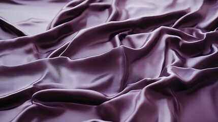 Obraz premium Draped Purple Silk Fabric Soft Texture Background