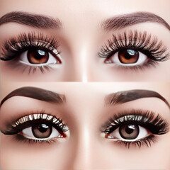 Obraz premium close up of female eye