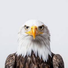 Majestic Bald Eagle Close-Up Portrait