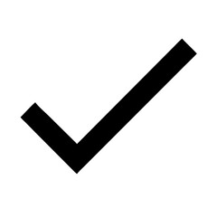 Check Mark Vector Icon &ndash; Approval & Confirmation Symbol