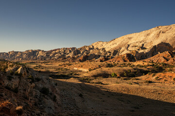 Fototapeta premium Desert Landscape in Capitol Reef, Utah