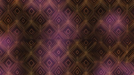 Geometric Diamond Pattern Abstract Art Design