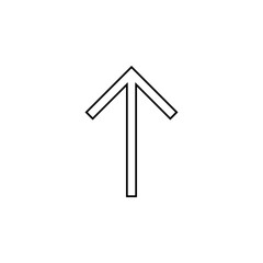 Icon Arrow Line Sharp 3
