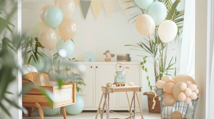 Clean and Simple Minimalist Baby Shower Decorations for a Stylish Celebration