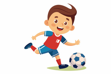 boy with soccer ball