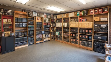 A research lab developing advanced methods for sustainable battery disposal and reuse.