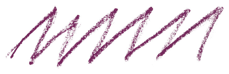 purple pencil strokes isolated on transparent background