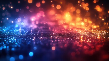 Enthralling Spectacle of Shimmering Lights: A Symphony of Colors
