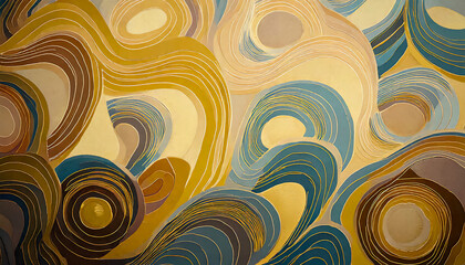 Abstract texture in 1970s style, wallpaper