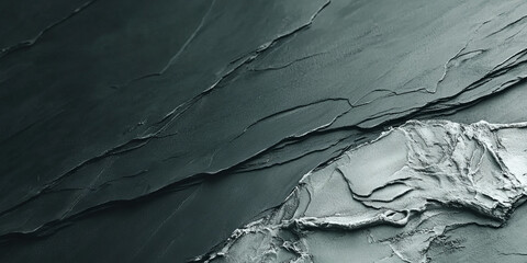 A deep charcoal black texture with soft highlights and subtle grain patterns