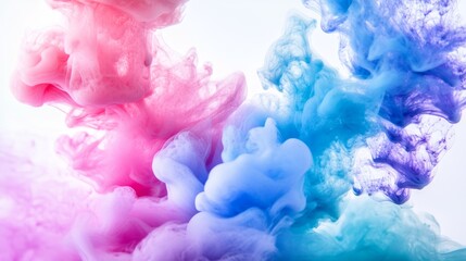 Fototapeta premium Colorful ink in water abstract