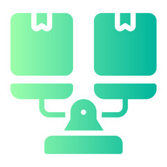 product comparison gradient icon