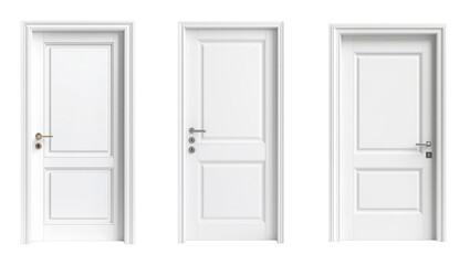 Modern White Interior Doors Collection