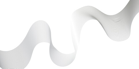 Abstract vector background with wavy lines