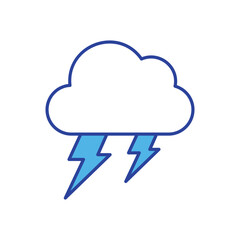 Strom  icon isolated on a white background. Vector illustration.