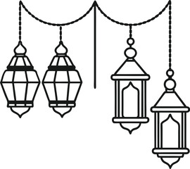 illustration of a lantern