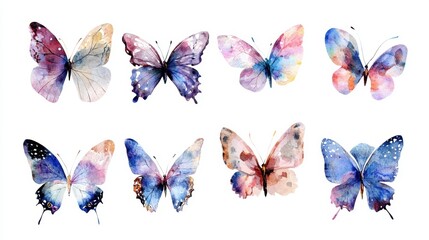 Beautiful Colorful Butterflies Captivating Art for Nature Lovers