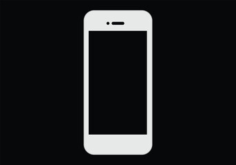 Phone icon isolated on background