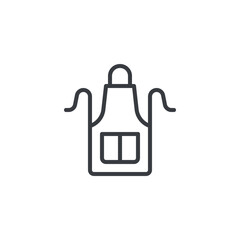 Gardening Apron line icon