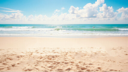 beach with sky