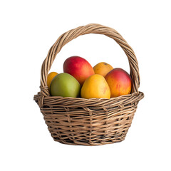 basket with fruits