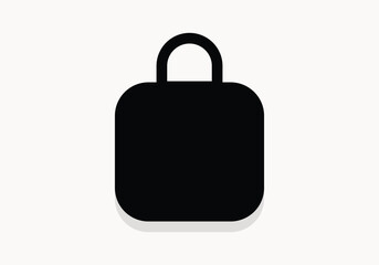 Lock or closed padlock icons set designed in filled, outline, line and stroke style