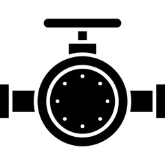 Valve II icon single vector illustration