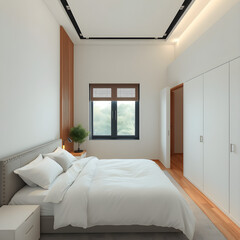 modern bedroom interior