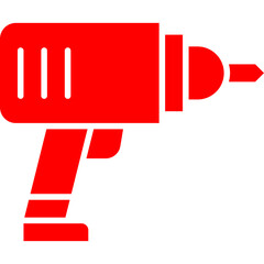 Drilling Machine icon single vector illustration
