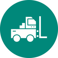 Loader icon single vector illustration