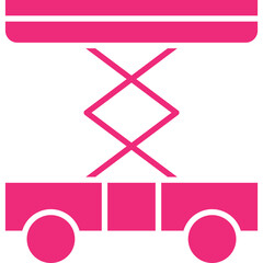 Lifter Crane (2) icon single vector illustration