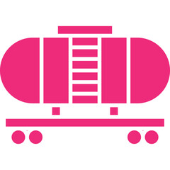 Tank Wagon icon single vector illustration