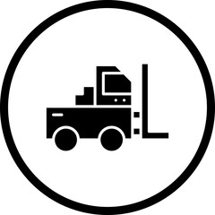 Loader icon single vector illustration