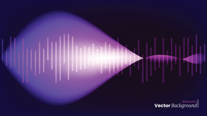 Abstract Vector Background with Geometric Shapes and Dynamic Lines