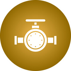 Obraz premium Valve II icon single vector illustration