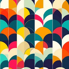 Colorful abstract pattern background