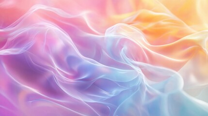 Fototapeta premium Soft dynamic abstract background with light colors, smooth transitions, and calming energy
