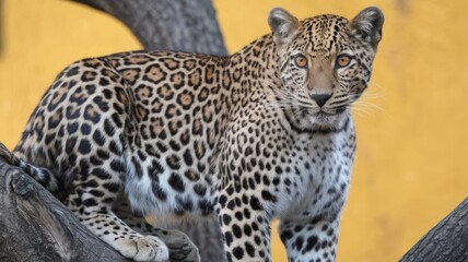 Fototapeta premium leopard in the wild