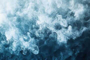 Obraz premium Soft Noise Background in Shades of Blue and Grey with a Subtle Digital Texture and Calm Gradient