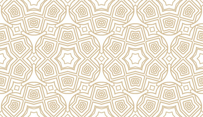 Fototapeta premium Mesh seamless geometric pattern. Vector abstracttexture with curved lines, delicate mesh, net, grid, lace.