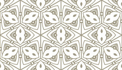 seamless geometric pattern. modern ornament. vector illustration. design for fashion, interior, background
