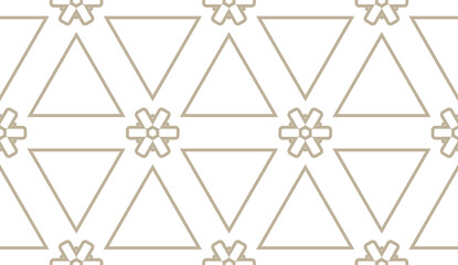 original seamless pattern with modern ornament. geometric style. fashion, interior design
