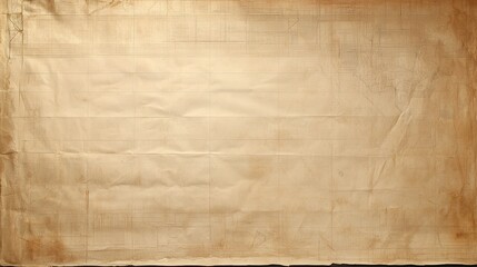 Obraz premium A large long sheet of paper in a warm vintage color as a background
